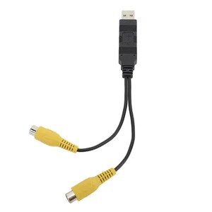 Video Out Adapter, RCA Composite Cvbs Video Audio Converter Adapter, USB to C... - Picture 1 of 9
