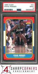 1986 FLEER #47 CRAIG HODGES RC BUCKS PSA 9 - Picture 1 of 3