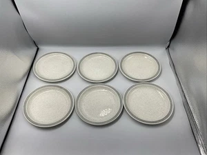 6 platos laterales/postres vintage Churchill Galaxy patrón gris moteado 17 cm - Imagen 1 de 13