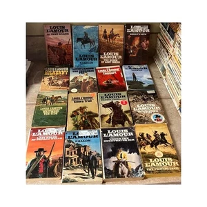 Louis L’amour Paperback Westerns, Sacketts, Vintage Lot of 85 *no repeats* - Picture 1 of 16