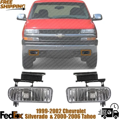 Chevrolet Silverado 1999-2002 & Tahoe 2000-06 Fog Lamp Assembly RH & LH Halogen - Image 1 of 4