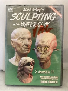 Sculpting With Water Clay by Mark Alfrey's DVD NEW endorsed by Dick Smith - Foto 1 di 2