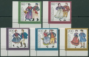 Bund 1993 Deutsche Trachten 1696/00 Ecke 3 postfrisch (E2174) - Bild 1 von 1