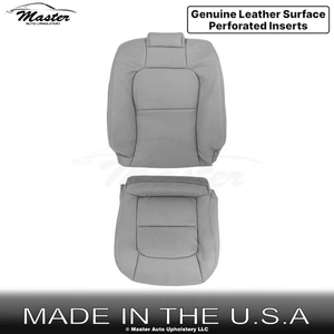 1991-2000 se adapta a Lexus SC400 cuero genuino perfecto Fundas de asiento del lado del conductor gris - Imagen 1 de 12