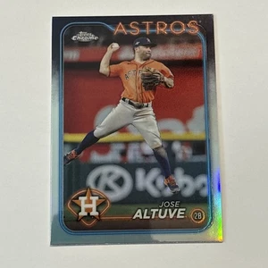 Jose Altuve 2024 Topps cromo refractor paralelo #58 Houston Astros - Imagen 1 de 2