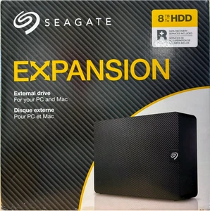 Seagate Expansion 8TB USB 3.0 External Hard Drive HDD - Picture 1 of 5