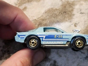 Hot Wheels Blown Camaro Z-28 Lt Blue GHO Blue Tampos - Picture 1 of 6