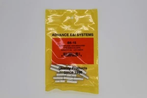 8 AWG Non-Insulated Seamless Butt Connectors 15 Pack - Picture 1 of 3