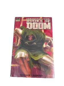 FANTASTIC FOUR: BOOKS OF DOOM tapa dura HC ~Brubaker / Raimondi novela gráfica - Imagen 1 de 7