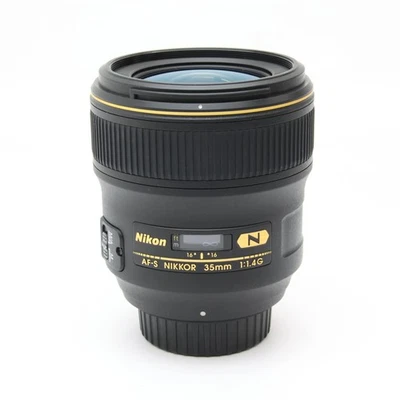 Nikon AF-S NIKKOR 35mm F/1.4G (Nikon F mount) #159 -Near Mint- - Image 1 of 4