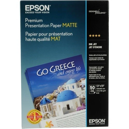 X2 New Epson S041257 Matte Paper 50 Sheets (100 Sheets Total) - Image 1 of 1