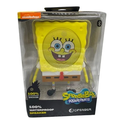 Speaqua Bob Esponja Pantalones Cuadrados Nickelodeon Impermeable Altavoz Bluetooth Foto 1 de 3