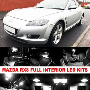 FÜR RX 8 INNENRAUM AUTO LED GLÜHBIRNEN KITS XENON SUPERHELL WEISS KEINE FEHLER - Bild 1 von 10