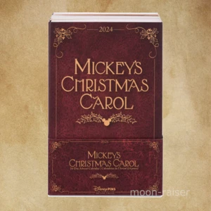Disney Mickey's Christmas Carol 24-Day Advent Calendar Mystery Pin Set 2024 LE - Picture 1 of 11