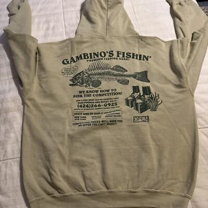 Herren Open925 Large Gambinos Fishin Hoodie L - Bild 1 von 5
