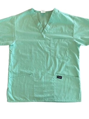Blusa Médica RMF Talla Pequeña-Verde 3 Bolsillos Cuello en V Mujer’s Pequeña Foto 1 de 4