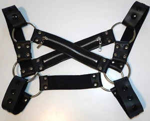 MEN'S NEOPRENE CHEST HARNESS (ONE SIZE FITS MOST) - Picture 1 of 7