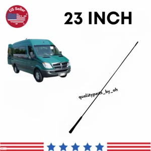 23''Roof Antenna Aerial Mast Radio Mounted For Freightliner Sprinter2500 2007-18 - Picture 1 of 3