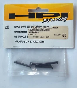 HPI Racing A280 3 x 25 / 3 x 30 mm Flange Shaft Hinge Pins - Picture 1 of 1