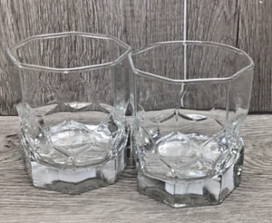 Luminarc Octime Diamond 10oz Cocktail Glass Old Fashioned Rocks 2Pc. - Picture 1 of 6