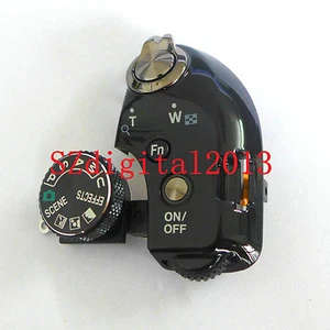 Function Dial Model Shutter Button Label For Nikon P610 Top Switch Cover Black - Picture 1 of 1