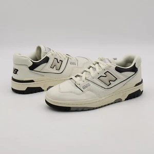 New Balance 550 Men Shoe BB550LWT Cream Black 2022 Off White Sail Grey - Picture 1 of 7