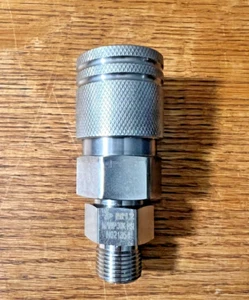SPC600-0-M12 Accoppiatore con Valvola di Controllo (3/4′′-16) Tipo M Push/Till 30.000 Psi - Foto 1 di 1