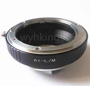 Nikon AI F Lens To Leica M LM Camera Adapter M3 M4 M5 M6 M7 M8 M9 TECHART LM-EA7