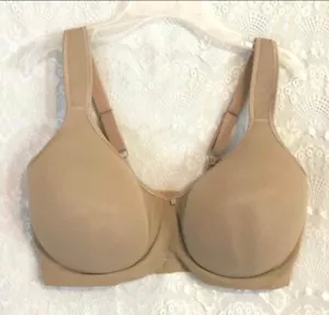 NWT Breezies Tan Underwire Comfort Strap T-Shirt Bra / 44C - Picture 1 of 9