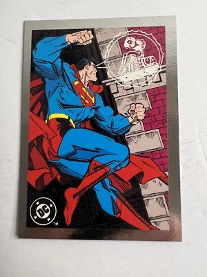Promo Card SUPERMAN DC Comics The Man of Steel Wizard Skybox 1993 c1 - Image 1 of 4