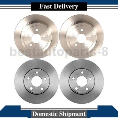 Brembo Front Rear Disc Brake Rotor Fits 2000 2001 2002 2003 2004 Dodge Neon - Изображение 1 из 4