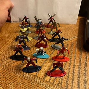 Jada Toys Marvel Lot of 17 Die-Cast Collectible Figures Nano Metalfigs - Picture 1 of 9