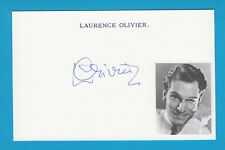 Sir Laurence Olivier  ( 1907 - 1989 ) - vierfacher Oscar-Preisträger - #  6054