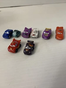 DISNEY CARS Minis Lot of 8 McQueen - Picture 1 of 1