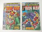 Iron Man #110 #111 Bronze Age Lot (1978 Marvel Comics) Lower Grade, Readers