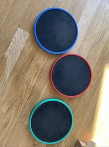 3 Replacement OEM Wii Guitar Hero RedOctane Drum Pad Covers Only 95521.805 R B G - Picture 1 of 2