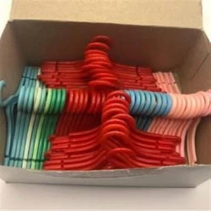 Lot Of Vintage BARBIE Doll Plastic Hangers 60 Various Colors - Picture 1 of 2