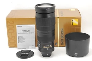 [TOP MINT in Box] Nikon AF-S NIKKOR 200-500mm F/5.6 E ED VR Zoom Lens From JAPAN - Picture 1 of 24