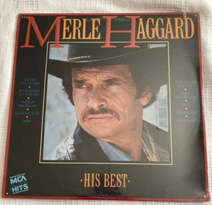 Merle Haggard His Best 1985 SEALED Vinyl LP MCA Records - Picture 1 of 2