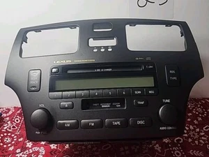 2004 Lexus  OEM CD / CASSETTE / AM-FM RADIO FX-MG8517zt                      V23 - Picture 1 of 10