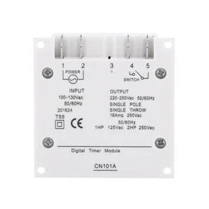 Interruttore Orario Digitale Settimanale Programmabile Relè Elettronico Timer 110VAC TDM - Foto 1 di 2