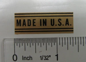 J C Higgins Made in U.S.A.  seatpost decal   - Picture 1 of 1