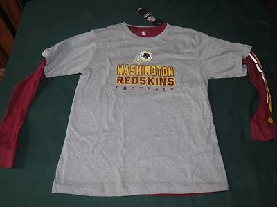 Washington Redskins 14/16 Big Kids NFL Long & Short Sleeve Shirt $30 MSRP - Image 1 of 3