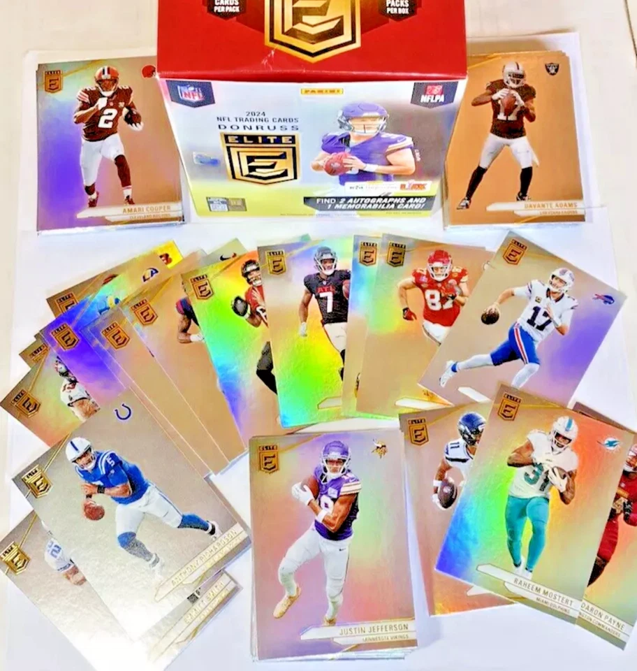 2024 Panini Donruss Elite Football Cards **Pick Your Card** 1-100 - Image 1 of 1