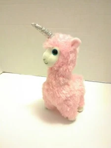 TY Beanie Boos Lana Pink Llama Unicorn Plush Stuffed Animal Toy  - Picture 1 of 8