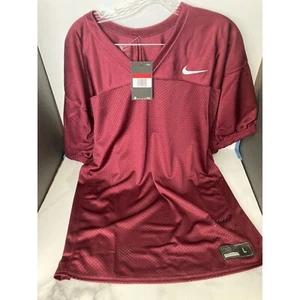 Neu Herren Nike Training Fußball Trikot Gr. Large weinrot - Bild 1 von 2