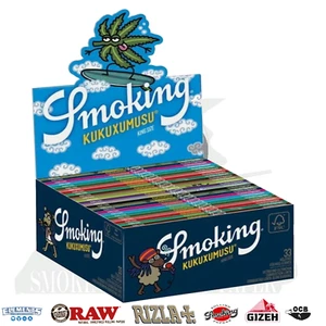 Cartine Smoking Kukuxumusu Lunghe Ultra Fine King Size Slim Da 50 Libretti - Foto 1 di 4