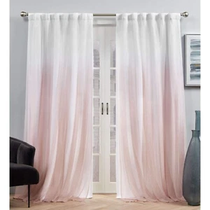 Exclusive Home Crescendo Lined Room Darkening Blackout Hidden Tab Curtain Pan... - Picture 1 of 8