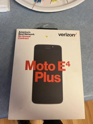NEW IN Box Motorola Moto E Plus XT1774 - 16GB - IRon Gray Verizon) Smartphone - Image 1 of 4