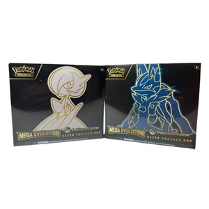 POKEMON CENTER SET LUCARIO GARDEVOIR MEGA EVOLUTION ETB ELITE TRAINER BOX SEALED - Bild 1 von 6